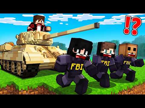 ماين كرافت لايف ستيل الحرامية #23 : سرقت دبابة الشرطة وصارت كارثة !!؟ 🔥😱 thumbnail