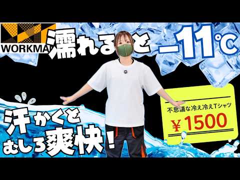 【激安】汗をかくと爽快冷え冷えTシャツ登場！ワークマンの最新夏服が凄い！展示会よりリポート thumbnail