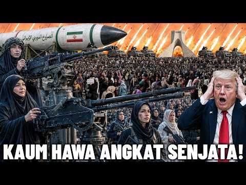IRGC LATIH KAUM HAWA PERSIAPAN PERANG JANGKA PANJANG!? Jutaan Warga Sipil Disiapkan Hadapi AS–Israel thumbnail