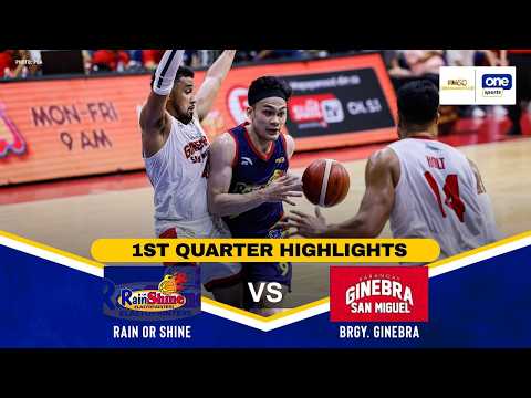RAIN OR SHINE vs BRGY GINEBRA | 1ST QUARTER HIGHLIGHTS | PBA SEASON 50 COMMISSIONER’S CUP SEMIS thumbnail