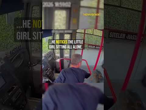 Bus driver finds lost girl in tears #heartwarming #humanity thumbnail
