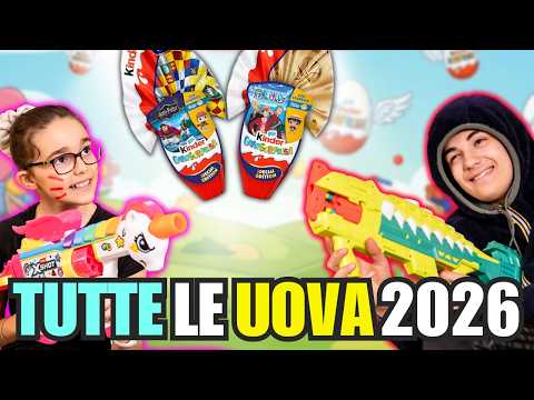 VERA CACCIA alle UOVA KINDER 2026: Tutte le Uova Kinder Gran Sorpresa thumbnail