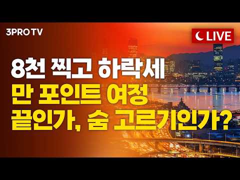 8천 찍고 급락해도 여전히 주도주를 사라ㅣ홍선애, 빈센트 하나증권 애널리스트 [여의도 인사이트] thumbnail
