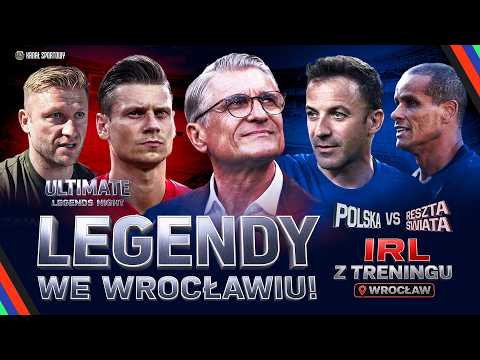NAWAŁKA, BŁASZCZYKOWSKI, DEL PIERO, RIVALDO I INNI! IRL: TRENING GWIAZD PRZED ULTIMATE LEGENDS NIGHT thumbnail
