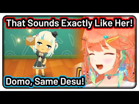 Kiara Is Surprised by How Accurate Mii Gura’s "Domo, Same Desu" Is【Hololive EN】 thumbnail