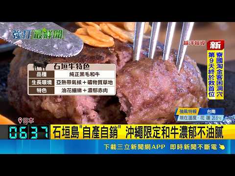 石垣島美食集結! 石垣牛.八重山蕎麥麵雙重滿足 神似台灣油麵! 八重山蕎麥麵"100%小麥"製作 ｜記者 粘菀瑄 高貫軒｜三立新聞網 SETN.com thumbnail