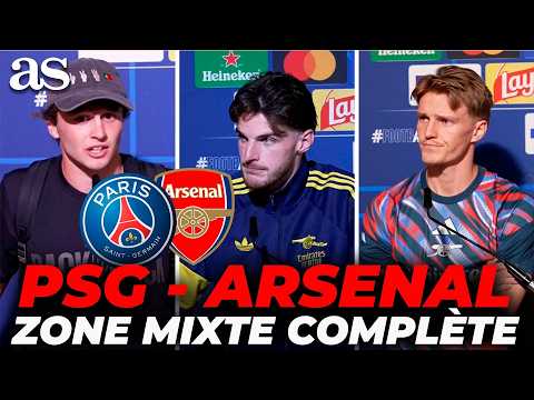 RÉACTIONS APRÈS LA FINALE de LIGUE DES CHAMPIONS: MARQUINHOS, NEVES, MENDES, RICE | PSG CHAMPION thumbnail