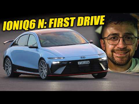 FIRST DRIVE: Pushing the NEW IONIQ 6 N to the Limit! thumbnail
