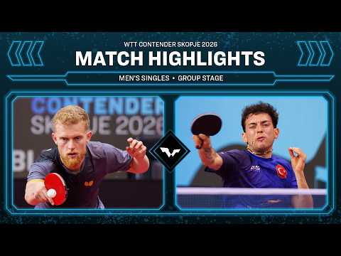 Martin Buch vs Tugay Yilmaz | MS Group | #WTTSkopje 2026 thumbnail