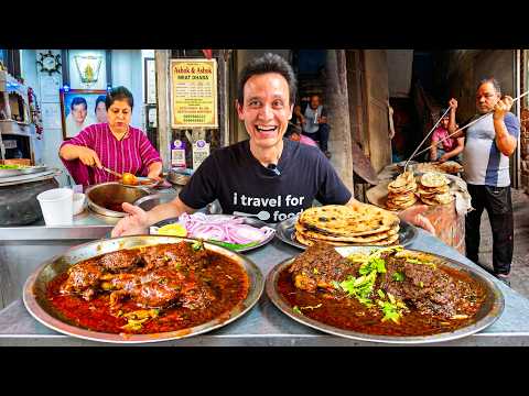 Best Indian Street Food in Old Delhi!! (Sells Out in 30 Minutes) thumbnail