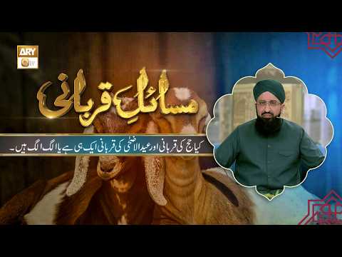 Kya Hajj ki Qurbani Aur Eid-ul-Adha ki Qurbani Ek Hi Hai Ya Alag Alag Hain? | Mufti Muhammad Sohail thumbnail