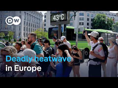 Europe heatwave turns deadly — is this the new normal? | DW News thumbnail