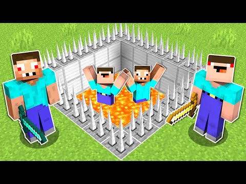 ЗЛЫЕ КЛОНЫ ПОЙМАЛИ НУБА И ПРО В ЛОВУШКУ МАЙНКРАФТ ! НУБИК И ТРОЛЛИНГ ЛОВУШКА В MINECRAFT thumbnail