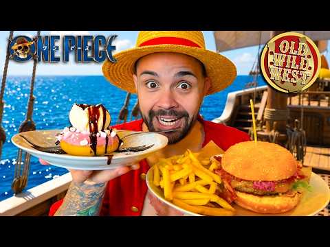 HO PROVATO il MENÙ di ONE PIECE da Old Wild West 🍔🍩… ne vale la pena?! thumbnail