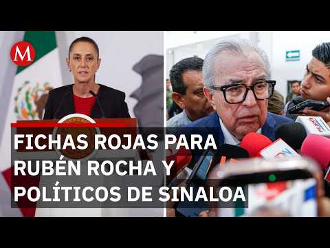 Confirma Sheinbaum que Rubén Rocha y exfuncionarios son buscados por Interpol thumbnail