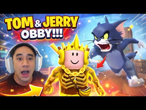 ESCAPE TOM & JERRY HOUSE OBBY 😂 thumbnail