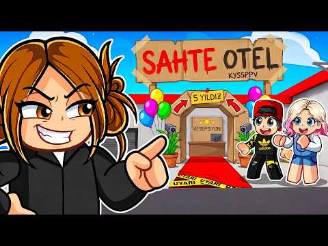 Sahte Otel Açarak Youtuber Aleyna'yı Trolledim 🏨 Roblox Brookhaven🏡RP thumbnail