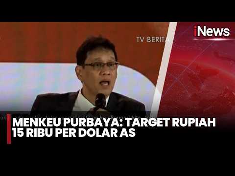 Purbaya Optimistis Rupiah Menguat ke Rp15 Ribu per Dolar AS | iNews Pagi 23/5 thumbnail