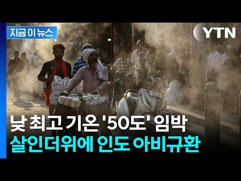펄펄 끓는 날씨에 사망자 속출하는 인도...동물들도 줄폐사 [지금이뉴스] / YTN thumbnail