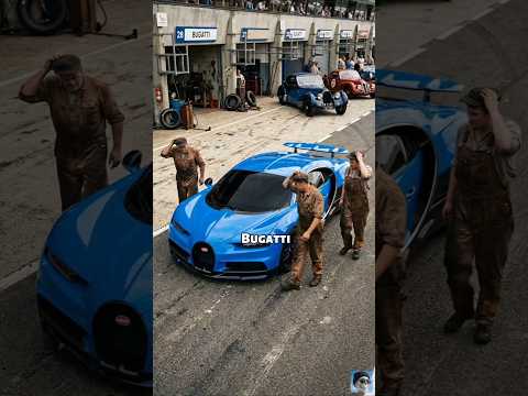 Что если бы ты привёз BUGATTI CHIRON на гонки 1940х годов? #чтоесли #костян #бугати #гонки thumbnail