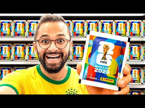 GASTEI R$1 500 EM FIGURINHAS DA COPA… E ACONTECEU ISSO 😳⚽ thumbnail