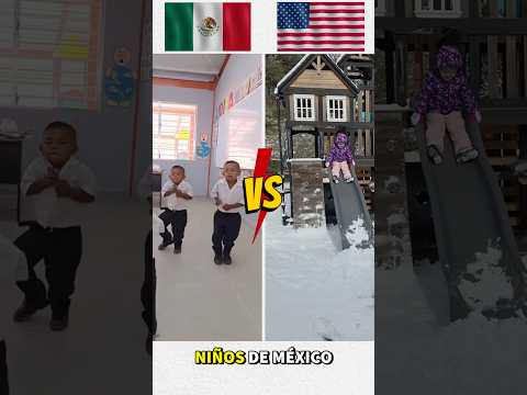 ¡Niños de MÉXICO vs niños de ESTADOS UNIDOS! thumbnail