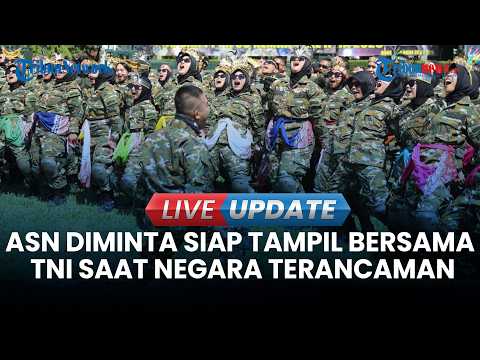 🔴LIVE UPDATE | Beri Arahan ke Komcad, Menhan Minta ASN Siap Tampil Bersama TNI Saat Negara Terancam thumbnail