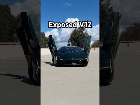 The Lamborghini Revuelto’s V12 is completely exposed! #lamborghini #revuelto thumbnail
