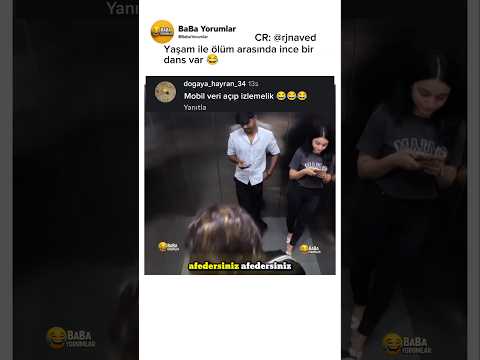 Asansör dans şakası 😂 thumbnail
