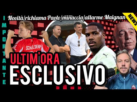 ?NEWS ESCLUSIVA?PAURA⚠️RICHIAMA MALDINI?LA MINACCIA DI GERRY?ALLARME MAIGNAN?GALLIANI?COLLEGHI, MALE thumbnail