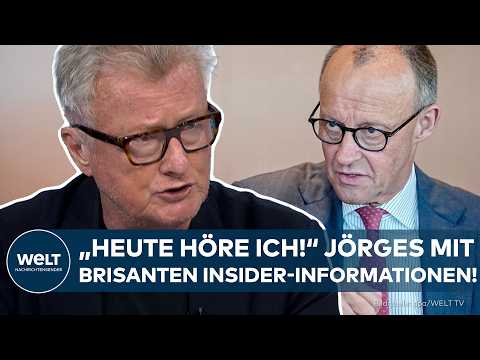 KANZLER-TAUSCH: „Heute höre ich!“ Jörges mit brisanten Insider-Informationen zu Merz! thumbnail