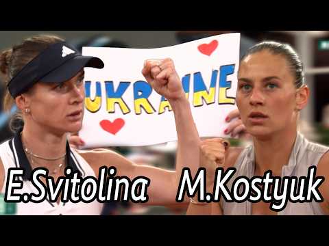 寫烏克蘭女網歷史 Marta Kostyuk鏖戰三盤退同胞Svitolina締17連勝 |  2026 法國網球公開賽 女單八強 thumbnail