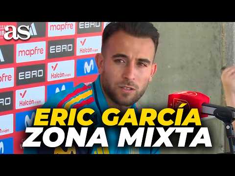 ZONA MIXTA de ERIC GARCÍA antes del MUNDIAL con la SELECCIÓN ESPAÑOLA | MEDIA DAY ESPAÑA thumbnail