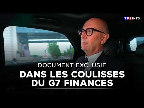 EXCLUSIF - Dans les coulisses de la réunion des ministres des Finances du G7 à Paris｜TF1 INFO thumbnail