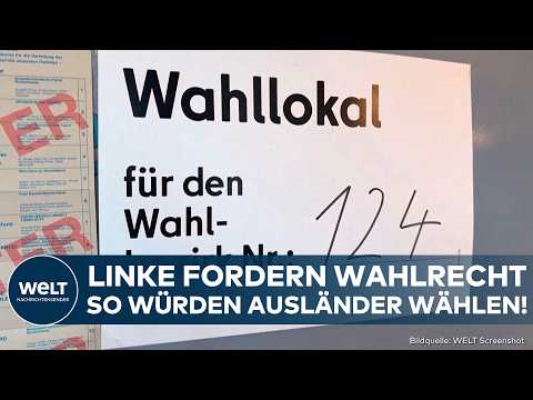 DEUTSCHLAND: Wahlrecht für Ausländer nach fünf Jahren? Heftiger Plan der Linken! Stimmenfang? thumbnail