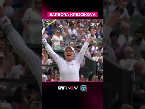 #Wimbledon 🎾🔥Throwback to Barbora Krejcikova’s unforgettable moment 👏 thumbnail
