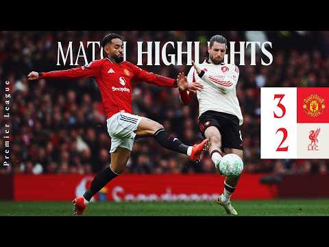 Highlights: Manchester United 3-2 Liverpool | Szoboszlai & Gakpo Goals in Premier League Defeat thumbnail
