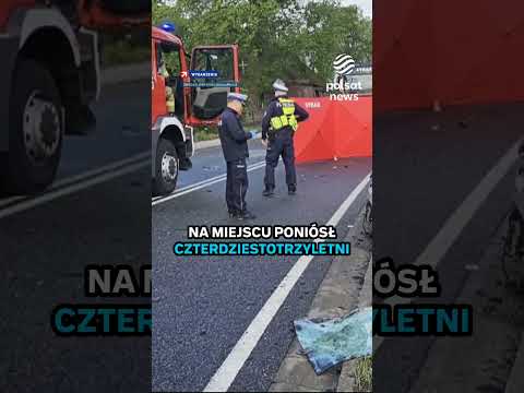 Tragiczny poranek na Pomorzu. Zderzenie z tirem nie dało im szans thumbnail