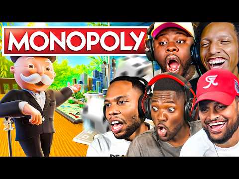 THE GAME WAS SO CRAZY WE SWITCHED TO IRL! (Monopoly and Gang Beasts) thumbnail