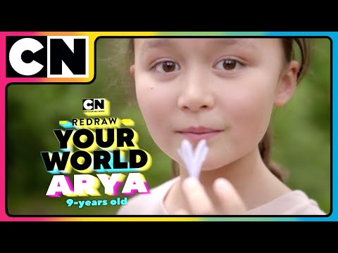 Redraw Your World | Meet Arya! | Cartoon Network thumbnail
