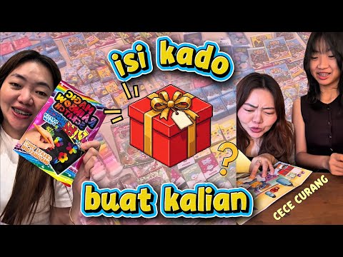 ISI KADO DARI AKU #dewivanow #barangunik #kado  thumbnail