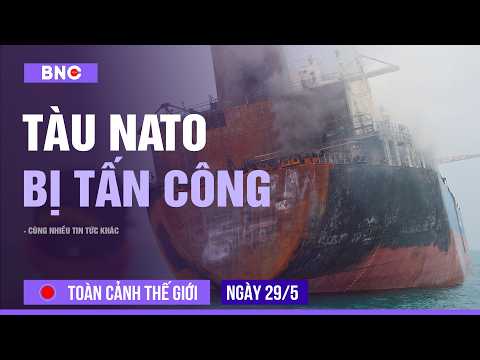 Toàn cảnh Thế Giới 29/5: Tàu Thổ Nhĩ Kỳ bất ngờ bị tấn công | Vì sao Romania không thể hạ UAV Nga? thumbnail