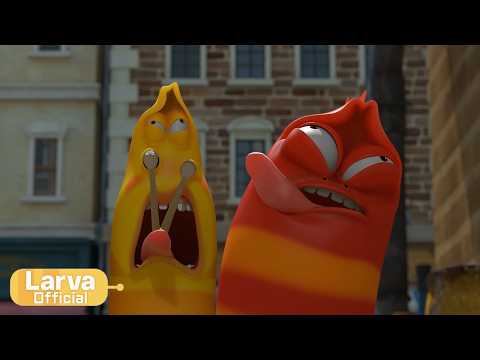 Red, a Budding Comedian | Animation Compilation | Larva Tuba | Official thumbnail