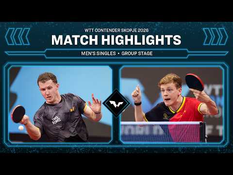 Connor Green vs Laurens Devos | MS Group | #WTTSkopje 2026 thumbnail