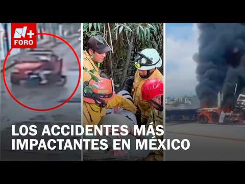 Accidentes hoy en Edomex, Hidalgo, Nuevo León, Jalisco, Morelos, Querétaro y Veracruz thumbnail