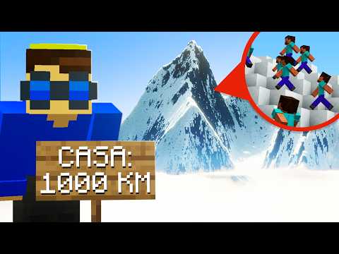 600 JOGADORES no MONTE EVEREST mas NINGUEM SABE COMO SAIR DE LÁ... thumbnail