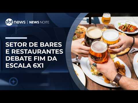 Presidente da Abrasel analisa fim da escala 6x1 | #NewsNoite thumbnail