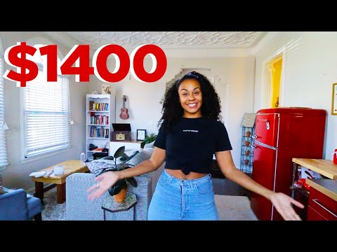 MY $1400 ONE BEDROOM APARTMENT TOUR IN LOS ANGELES 🌴 | DamonAndJo thumbnail