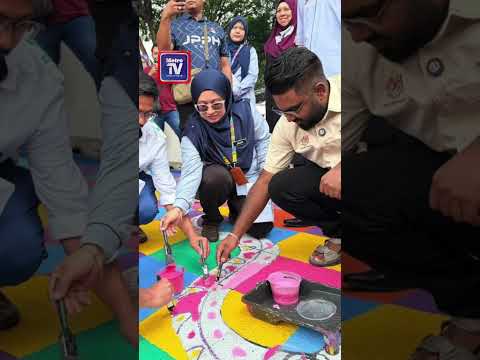 Laluan pejalan kaki berhampiran UTC Sentul kini dihiasi mural, lukisan jalan thumbnail