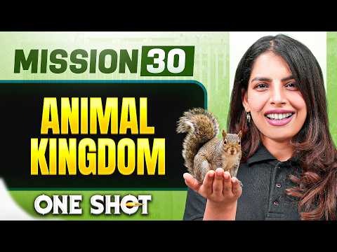 ANIMAL KINGDOM in ONE SHOT || All Concepts, Tricks & PYQ || NEET 2026 thumbnail